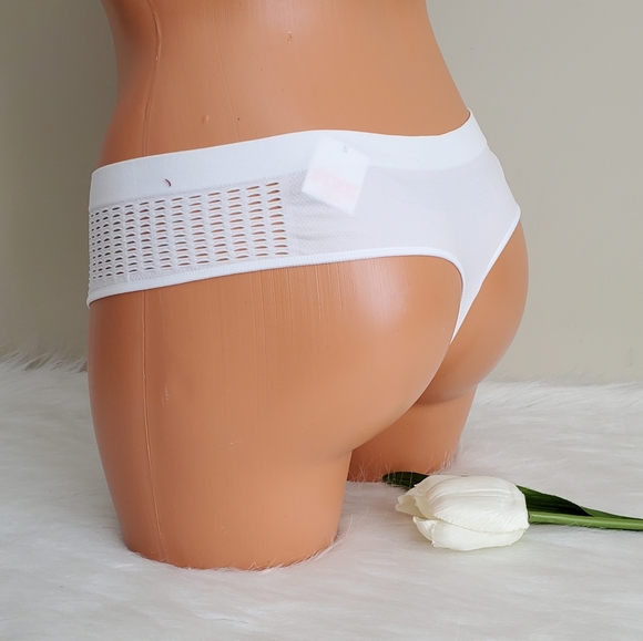 💕PINK VICTORIA'S SECRET THONG PANTY SIZE M - Picture 2 of 3